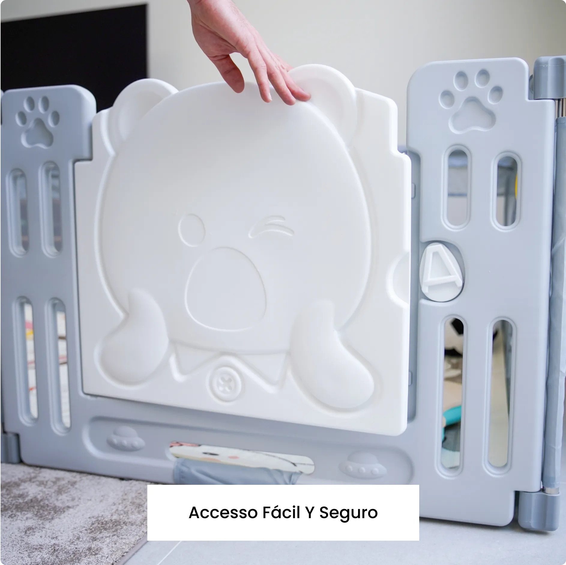 PARVULI® Parque Infantil Bebé con Puerta Rígida