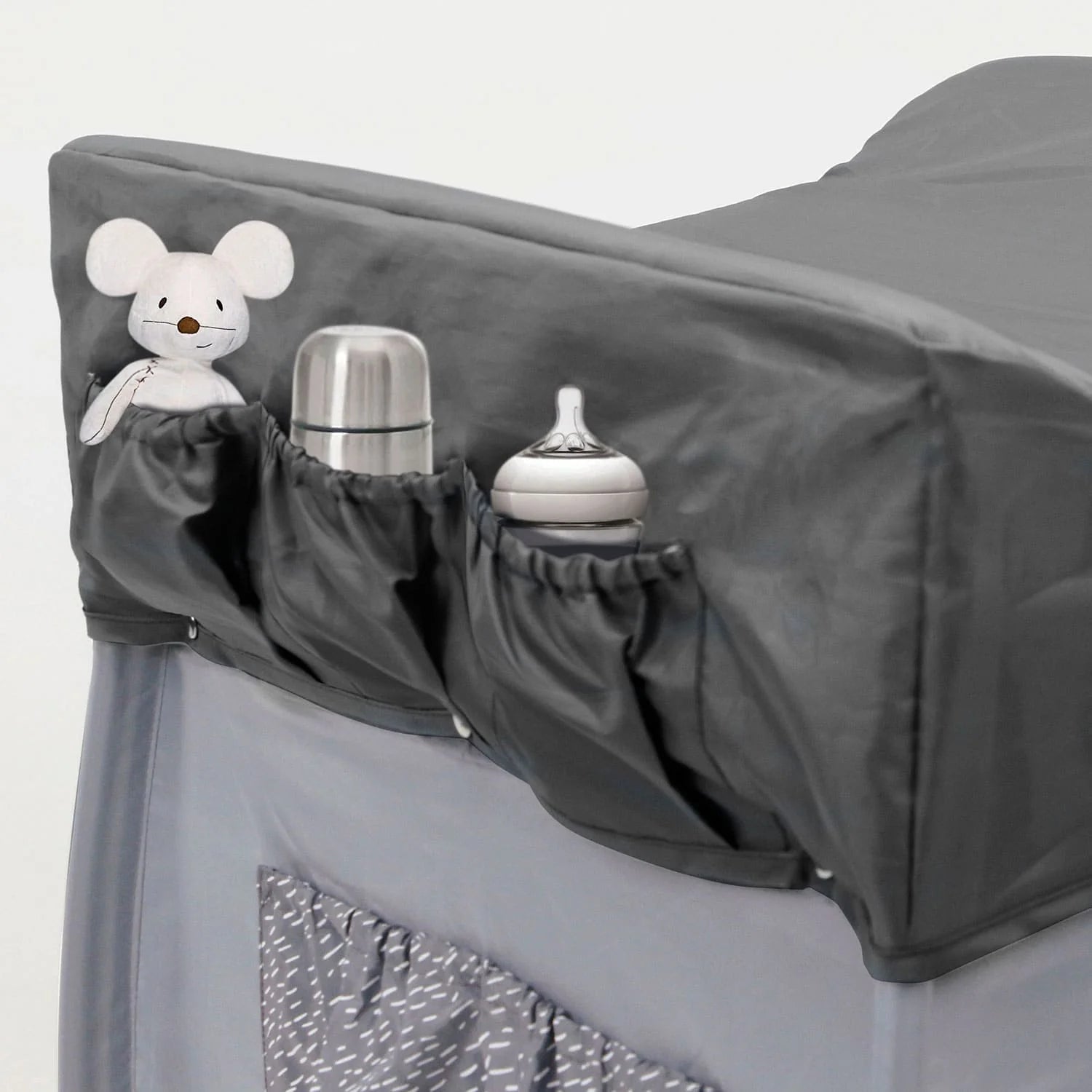 Cuna de Viaje Completa Nórdica con Cambiador y Doble Altura