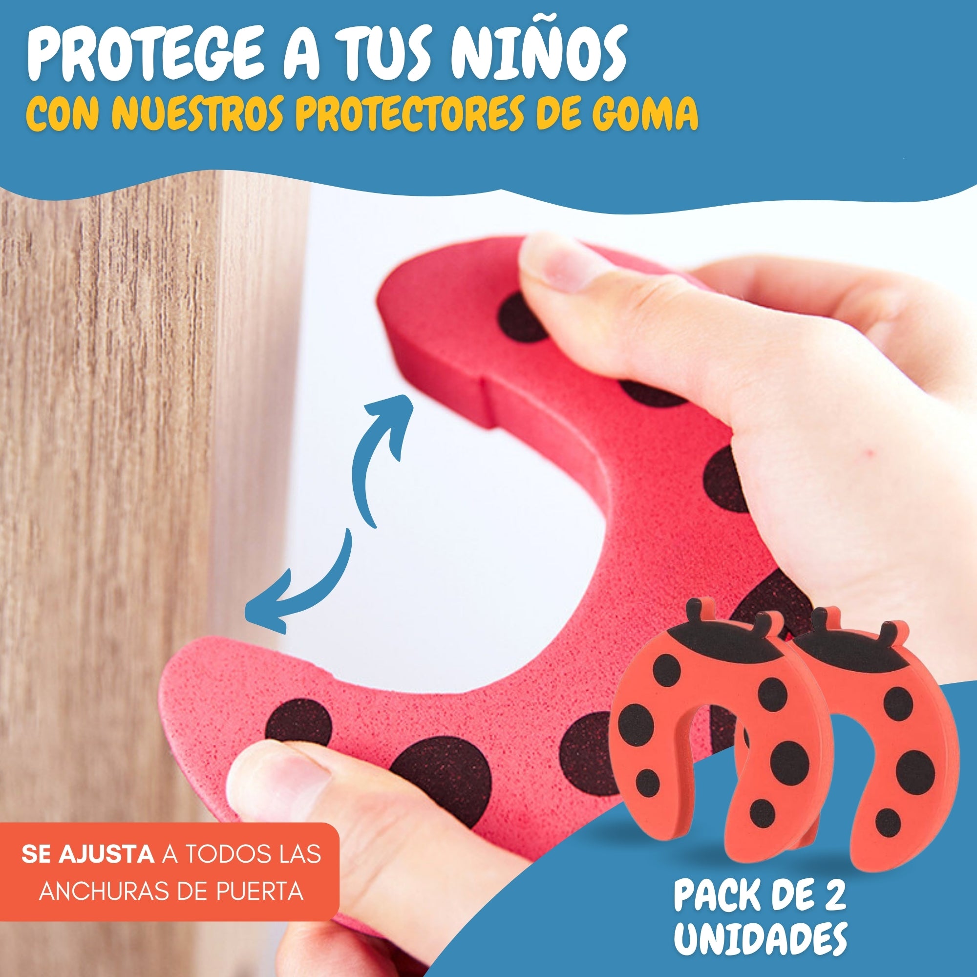 PARVULI® Barrera Seguridad Niños Escalera Retráctil 0-140 cm + 2 Protectores de Puerta | Valla Infantil y para Mascotas | Para Puertas y Escaleras | Interior y Exterior