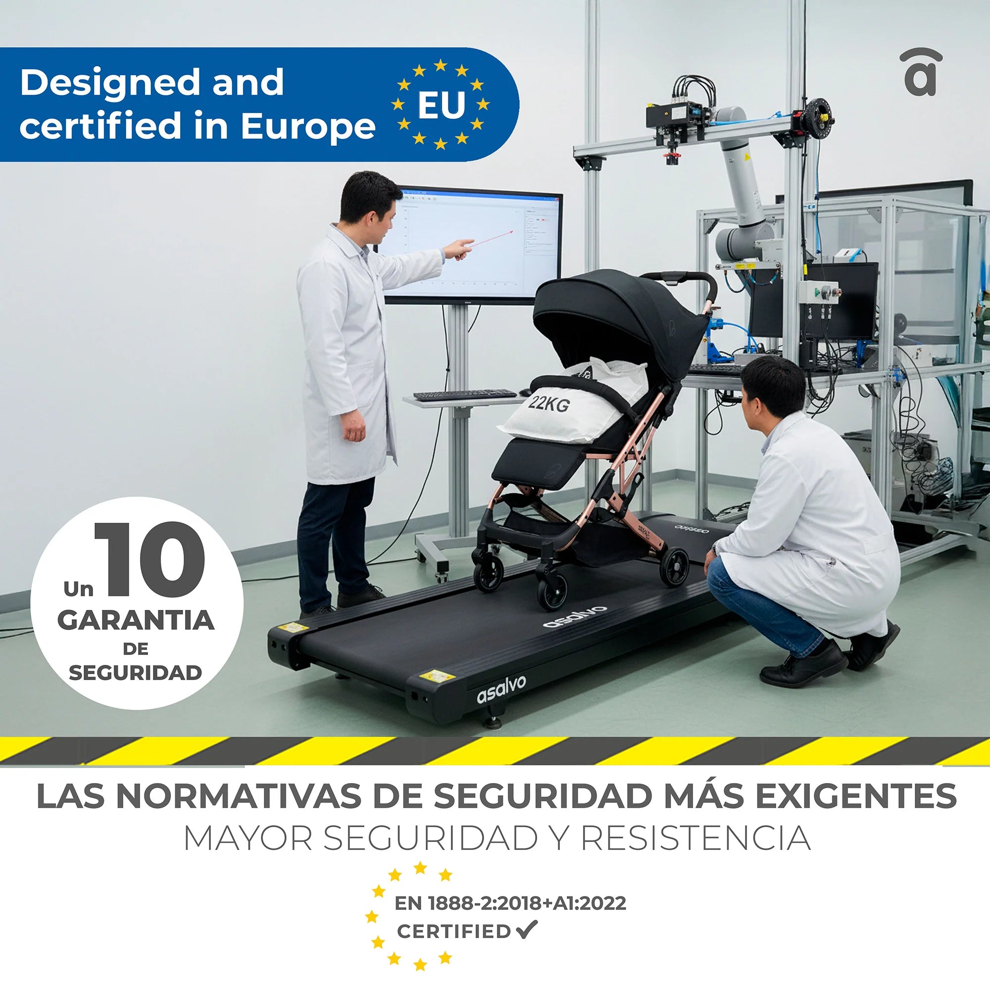 Silla de Paseo Amsterdam Compacta - Equipaje de Cabina