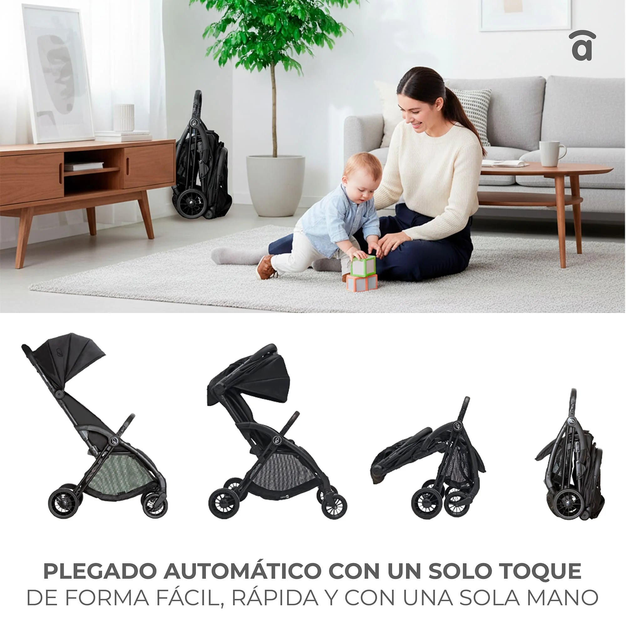 Silla de Paseo Plis Plas - Plegado Rápido