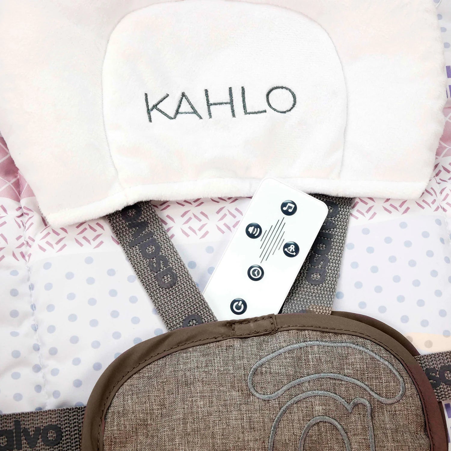 Hamaca Balancín Kahlo Piedra con Bluetooth, Música y Vibración 0-3 Años
