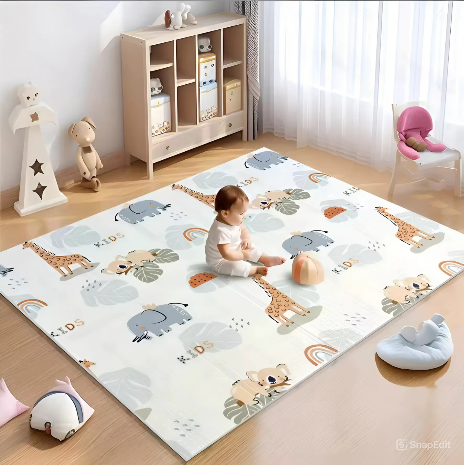 PARVULI™ Alfombra Acolchada y Libro Sensorial