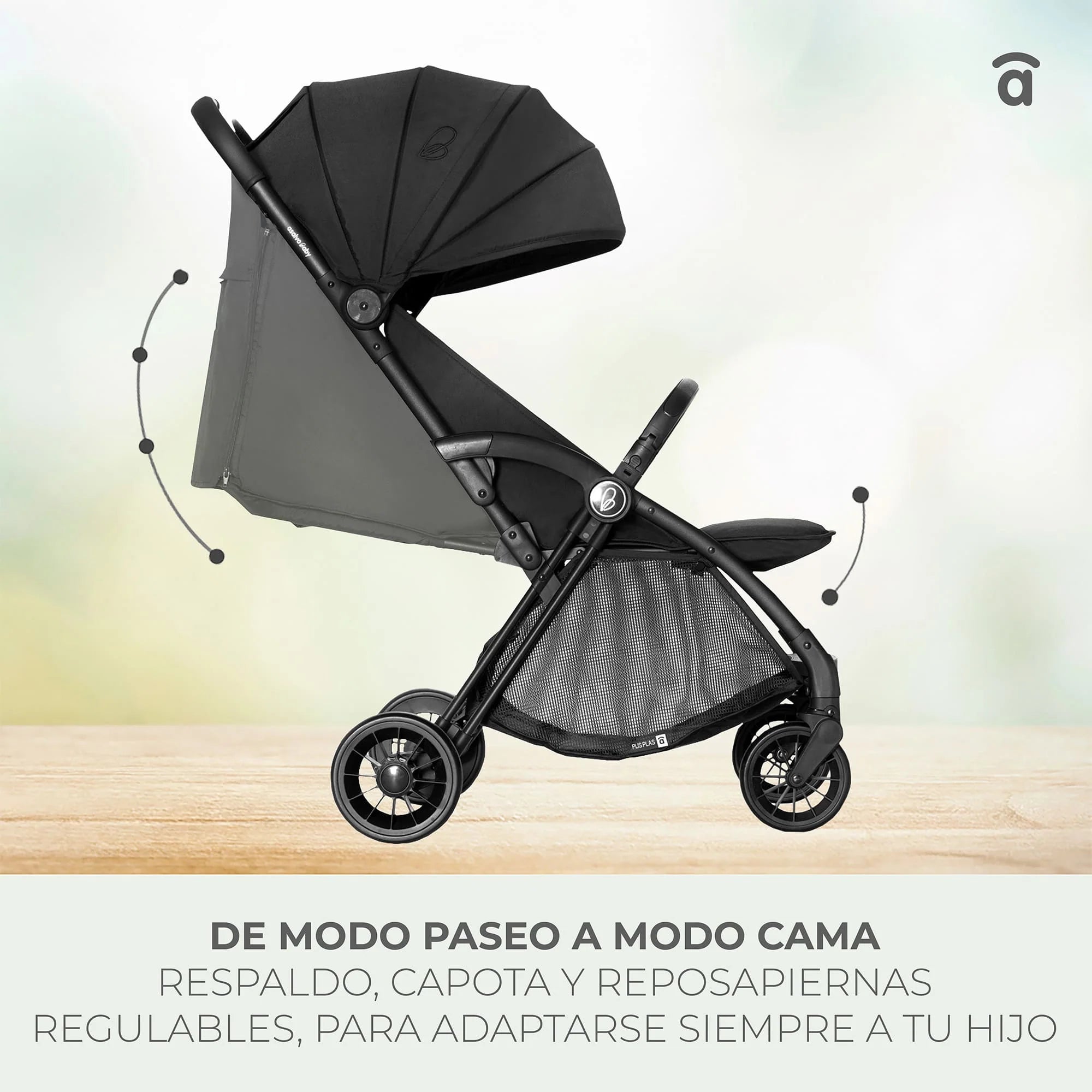 Silla de Paseo Plis Plas - Plegado Rápido