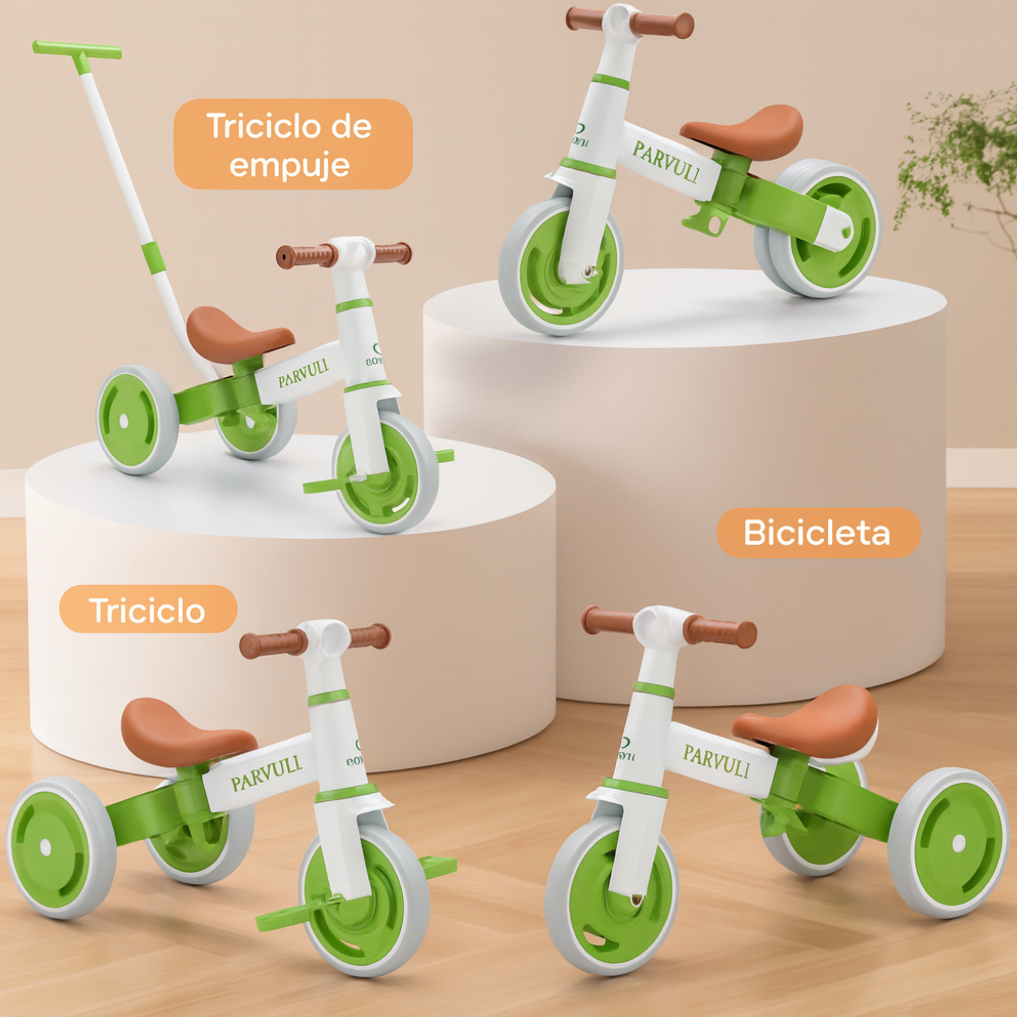 Triciclo Evolutivo 3 en 1