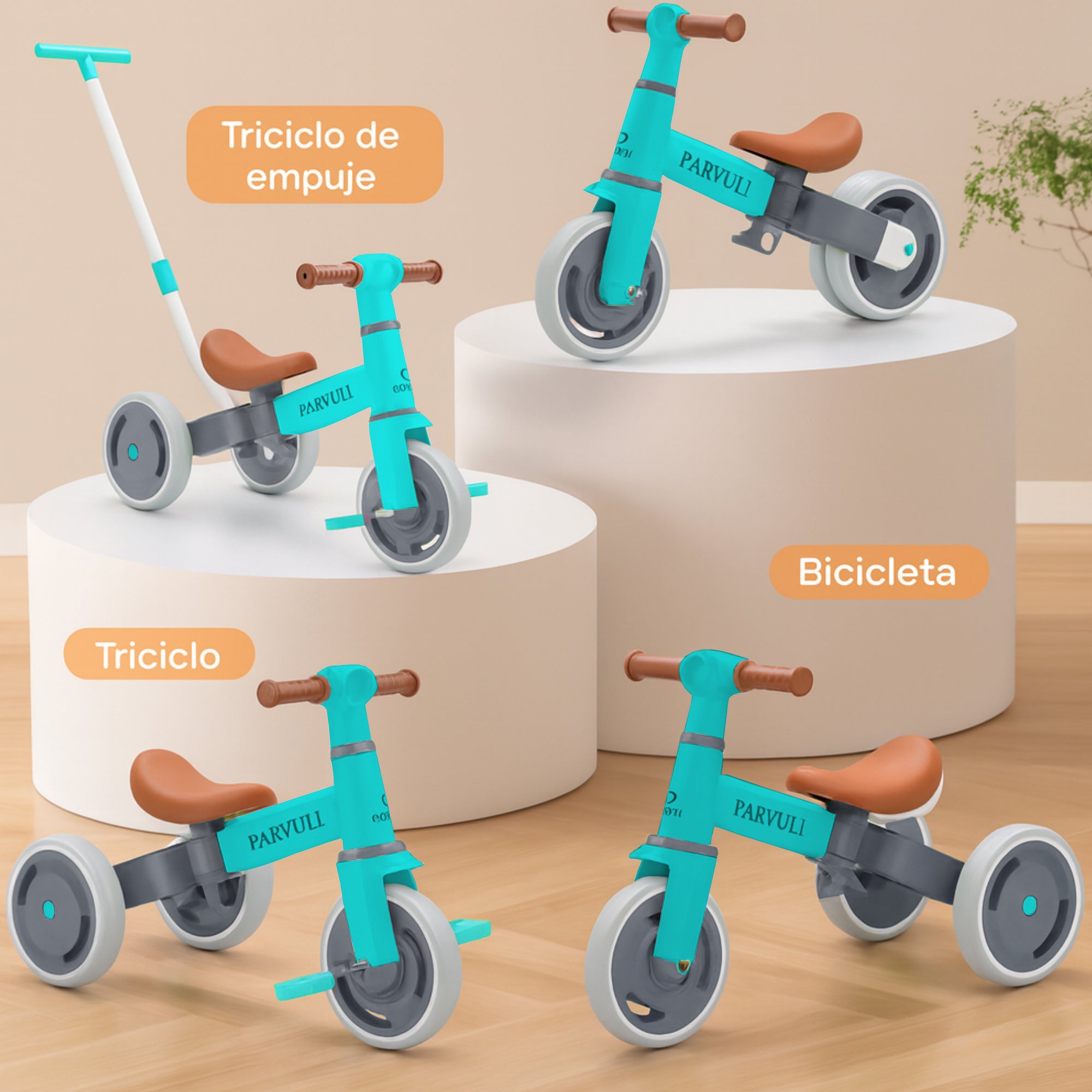 Triciclo Evolutivo 3 en 1