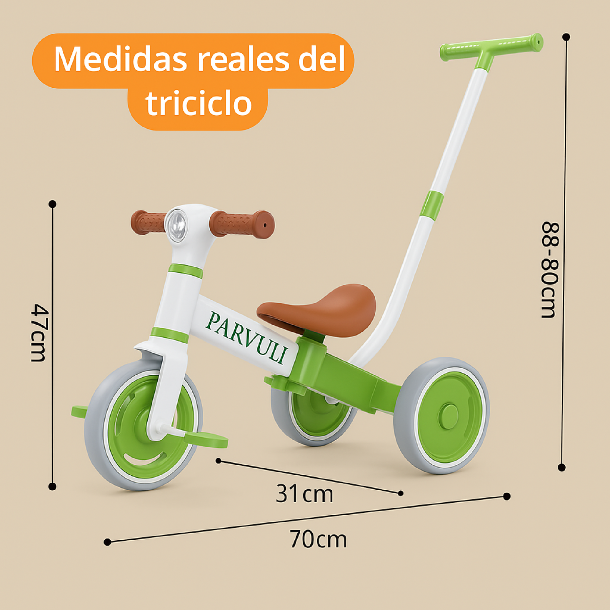 Triciclo Evolutivo 3 en 1