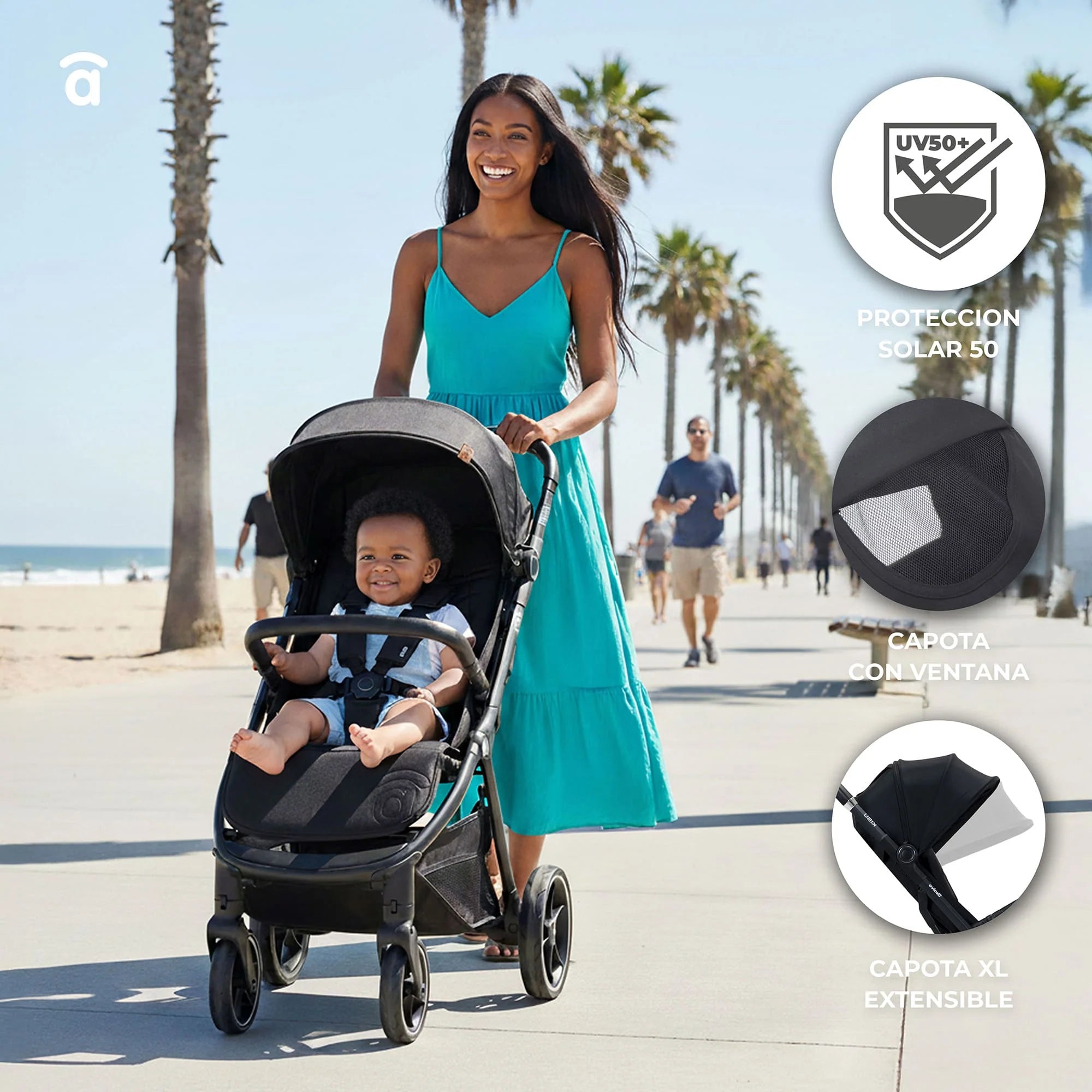 Silla de Paseo Kibu - Desde Nacimiento