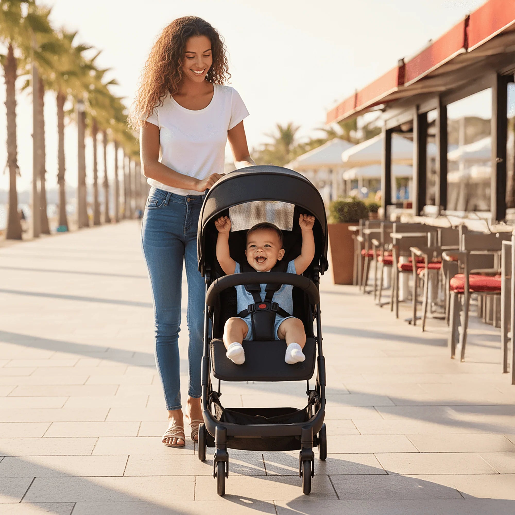 Silla de Paseo Amsterdam Compacta - Equipaje de Cabina