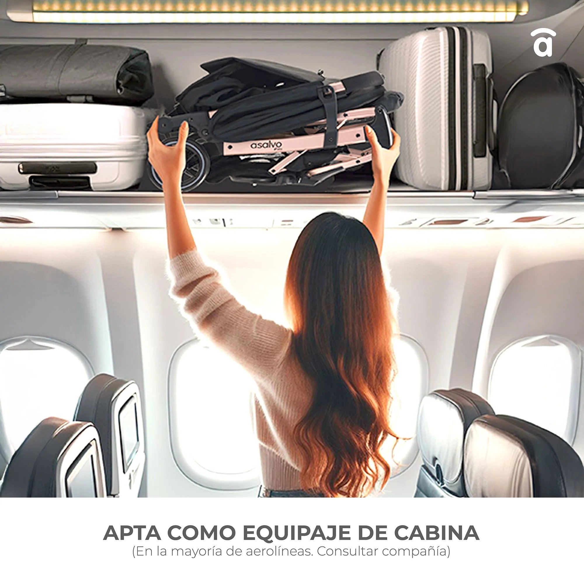 Silla de Paseo Amsterdam Compacta - Equipaje de Cabina