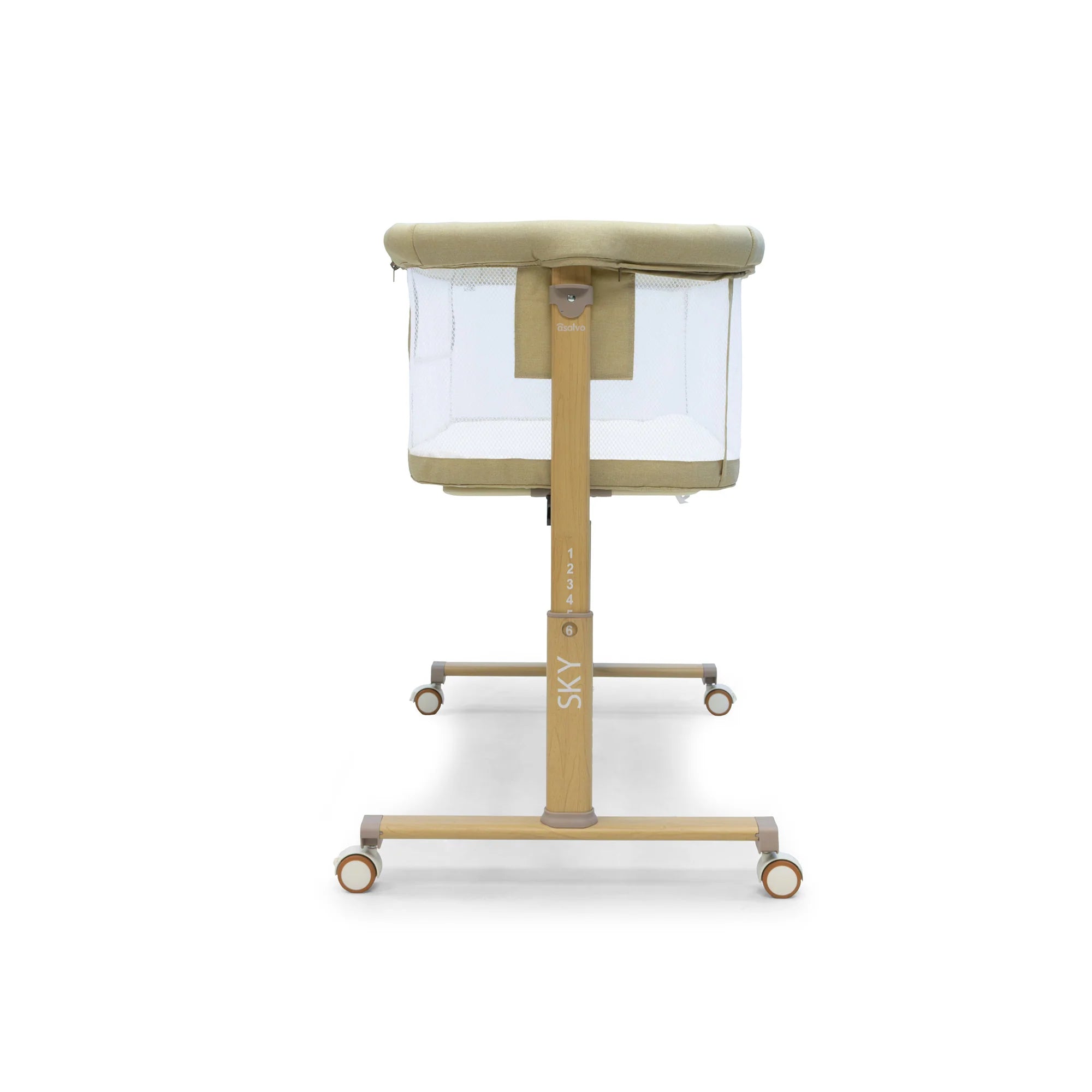 Minicuna de Colecho Sky - 6 Alturas Ajustables y Malla 360º