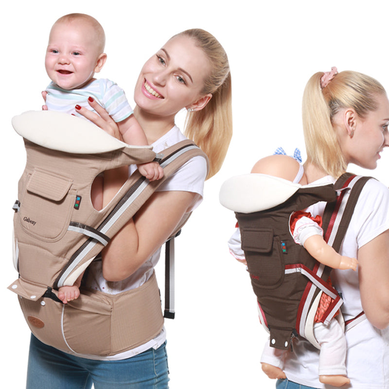 Mochila Portabebés Ergonómica Gabesy con Asiento de Cadera - 0-36 Meses