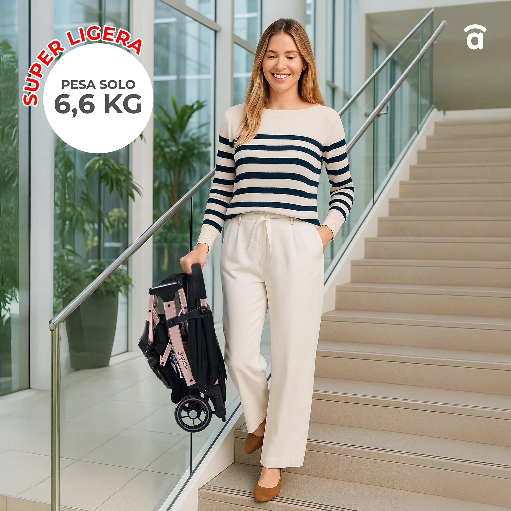 Silla de Paseo Amsterdam Compacta - Equipaje de Cabina