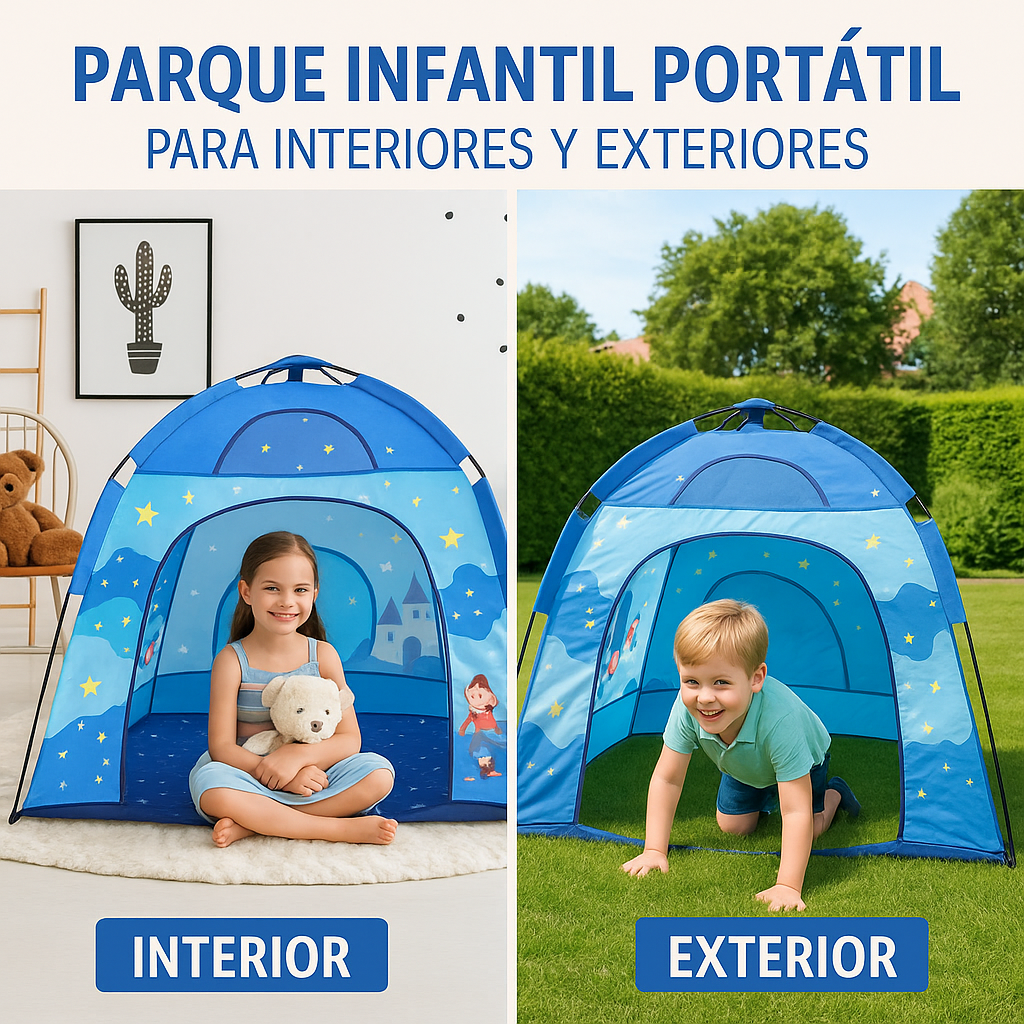 Tienda de campaña infantil plegable | Casita de juegos PARVULI