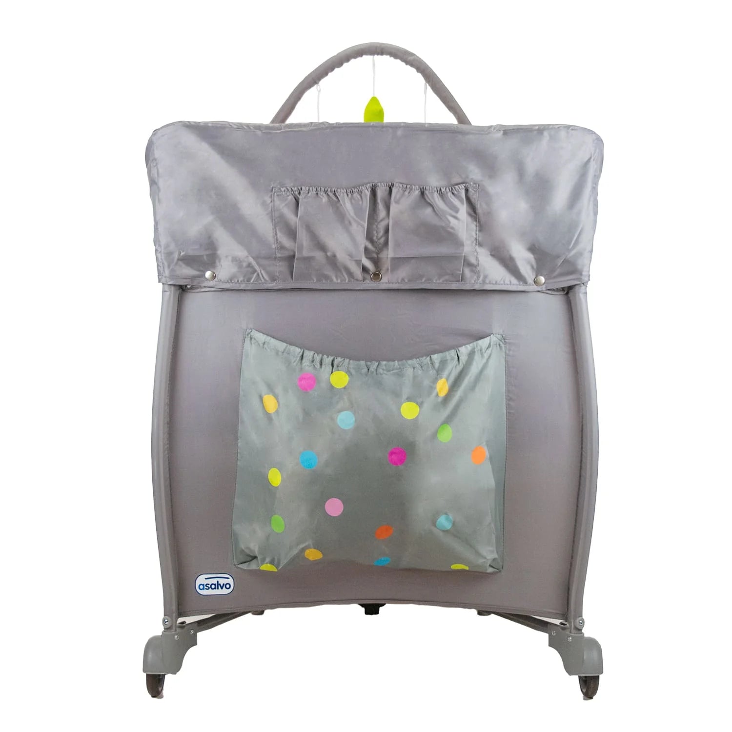 Cuna de Viaje Completa Diente de León con Cambiador y Doble Altura