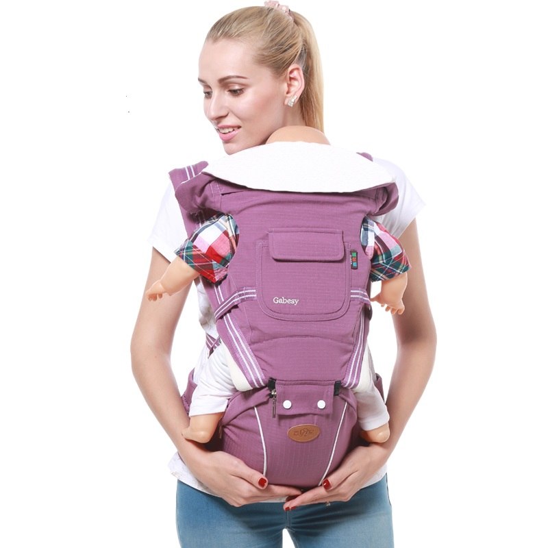 Mochila Portabebés Ergonómica Gabesy con Asiento de Cadera - 0-36 Meses