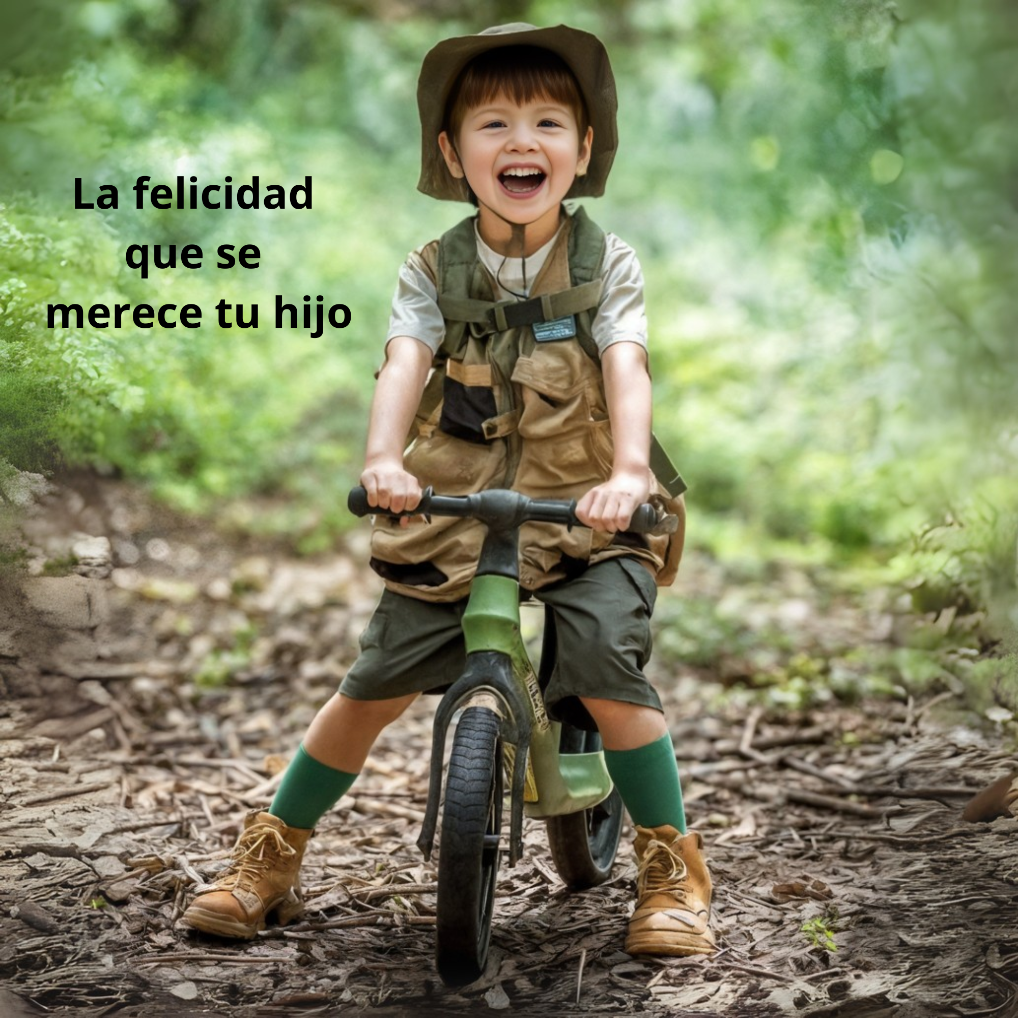 Bicicleta sin Pedales + Hinchador
