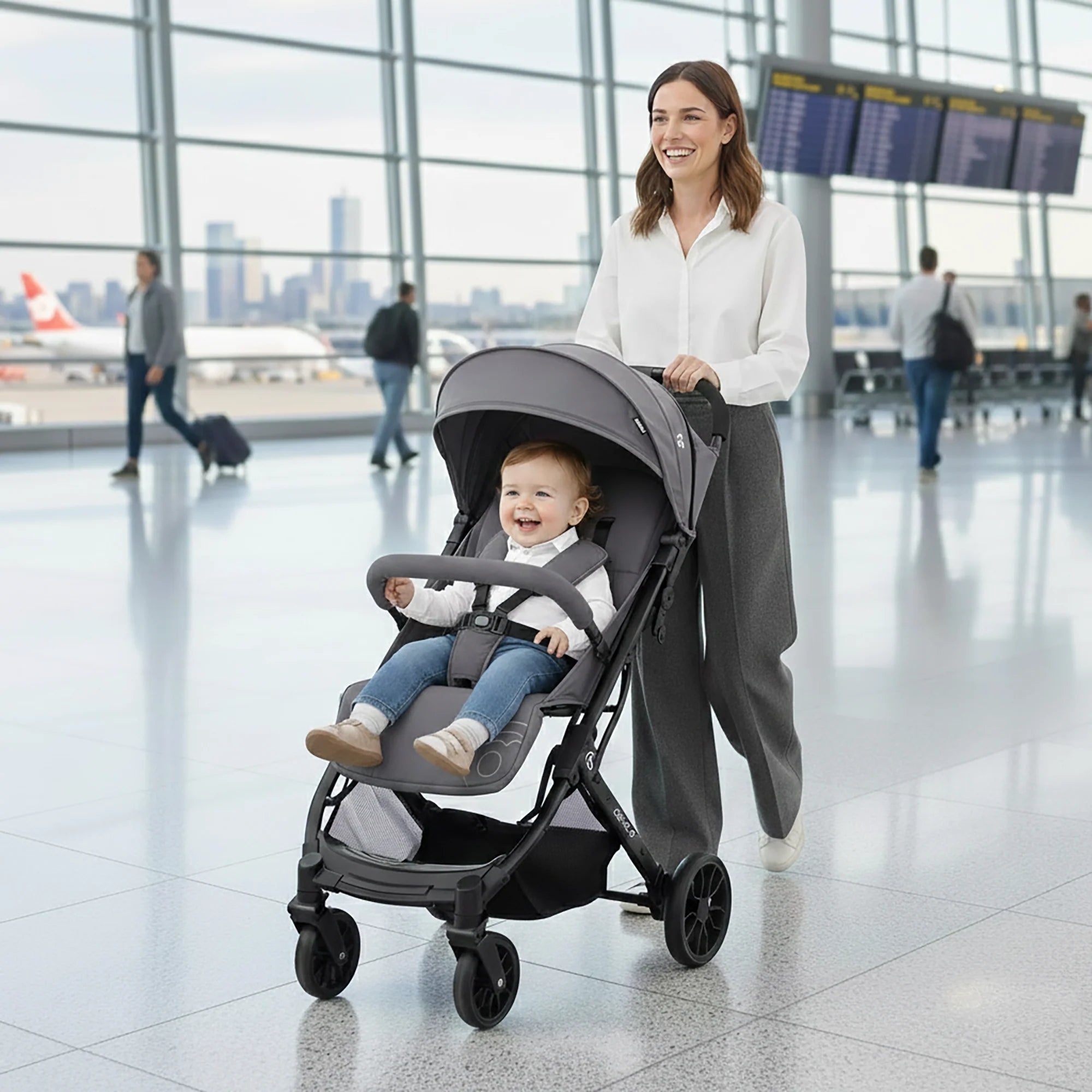 Silla de Paseo Kubic 2 - Ligera y Compacta para Viajes