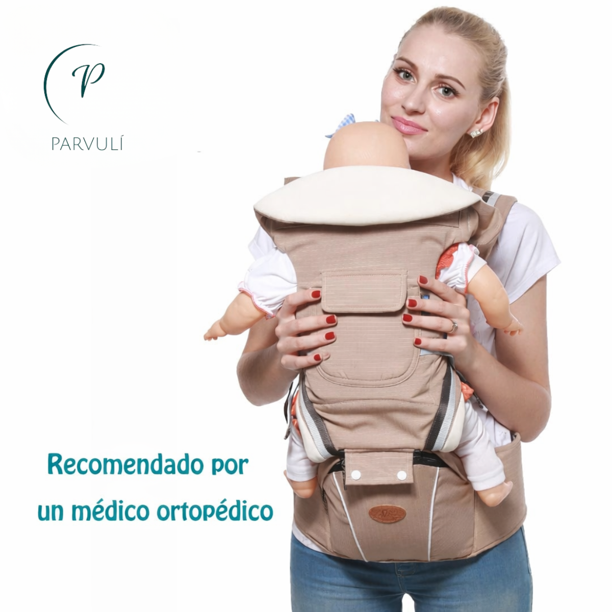Mochila Portabebés Ergonómica Gabesy con Asiento de Cadera - 0-36 Meses