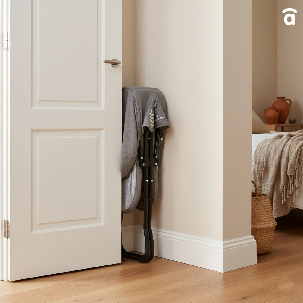 Minicuna Plegable Trip Natura - Portátil y Compacta para Recién Nacidos