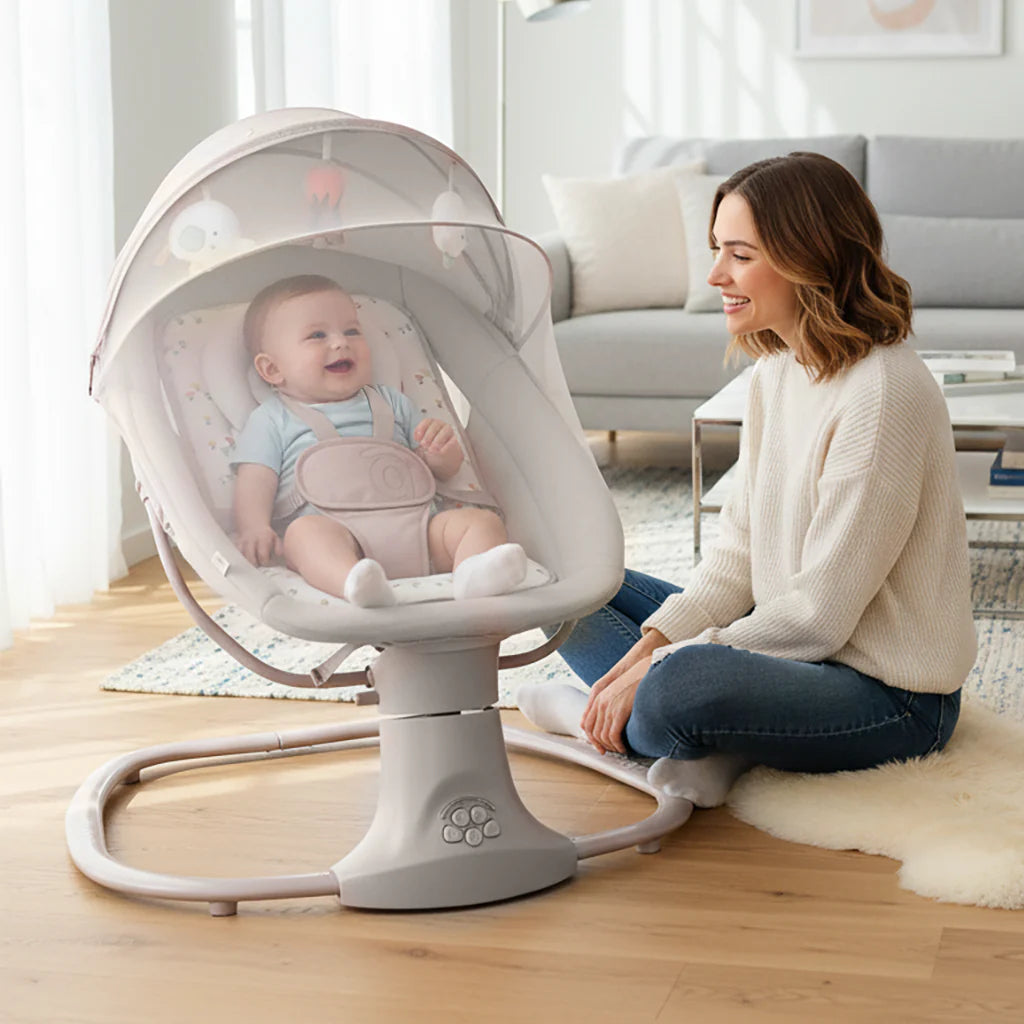 Hamaca Balancín Kahlo Arbolitos con Bluetooth, Música y Vibración 0-3 años