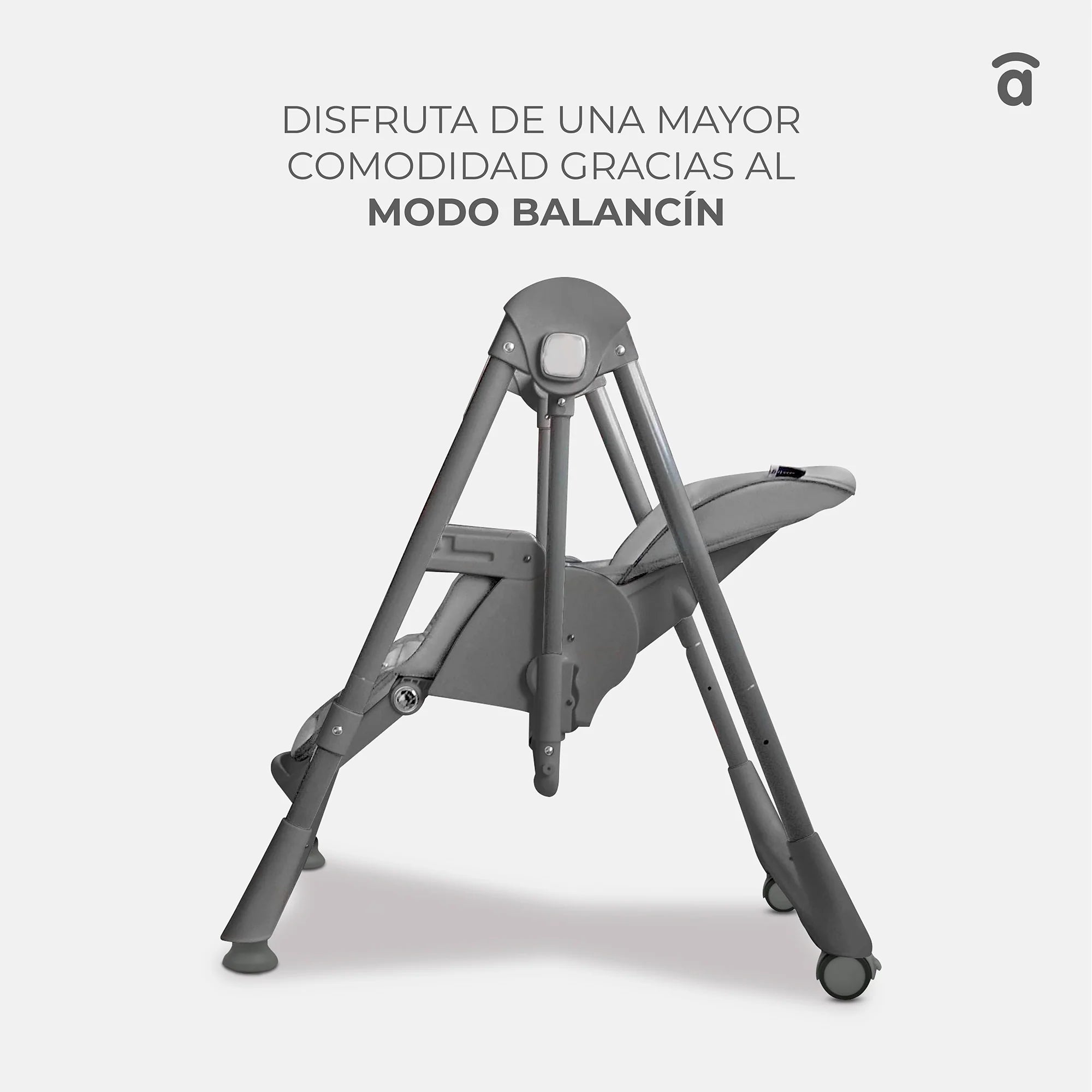 Trona Convertible 2 en 1 Basmati - Columpio y Silla de Comer para Bebé